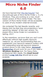 Mobile Screenshot of buymicronichefinder.com